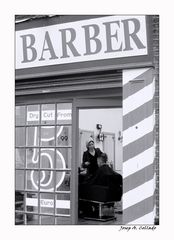 Remembering Dublin. Barbershop