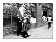Remembering Dublin. Street musicians