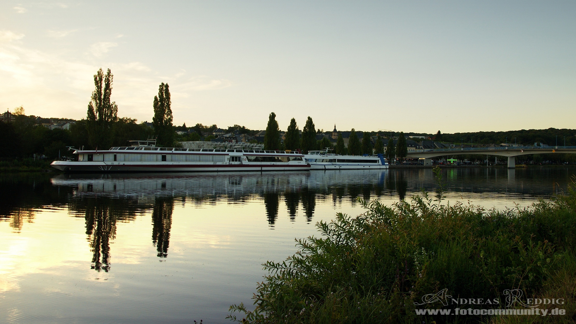 Remich (Luxembourg) an der Mosel 31. Juli 2020