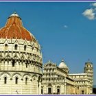 Reminizenz zu einer Reise: Denkmalensemble in Pisa