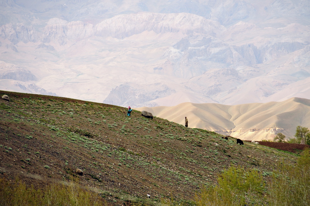 Remote area of Bamiyan province