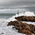 Remous au cap de La Hague