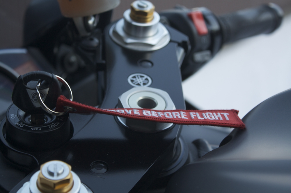 Remove before flight