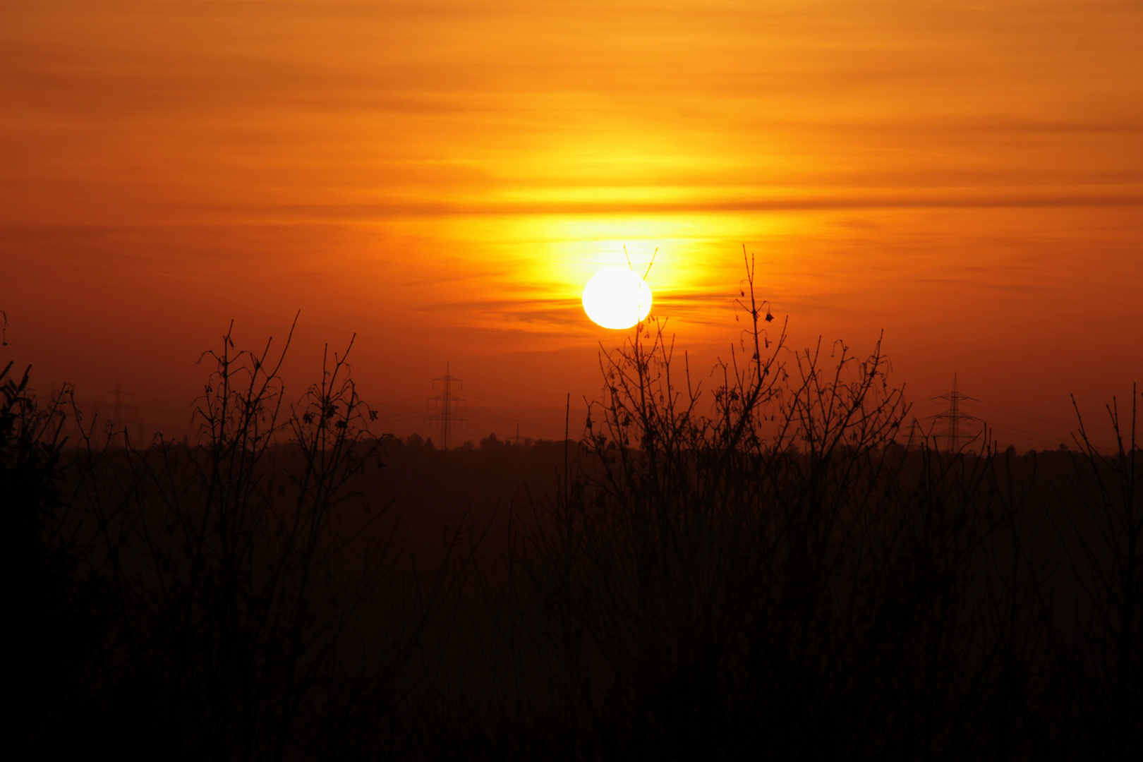 Remscheider Sonnenuntergang