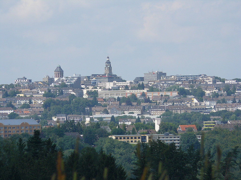 Remscheid_Stadt auf dem "Hügel"