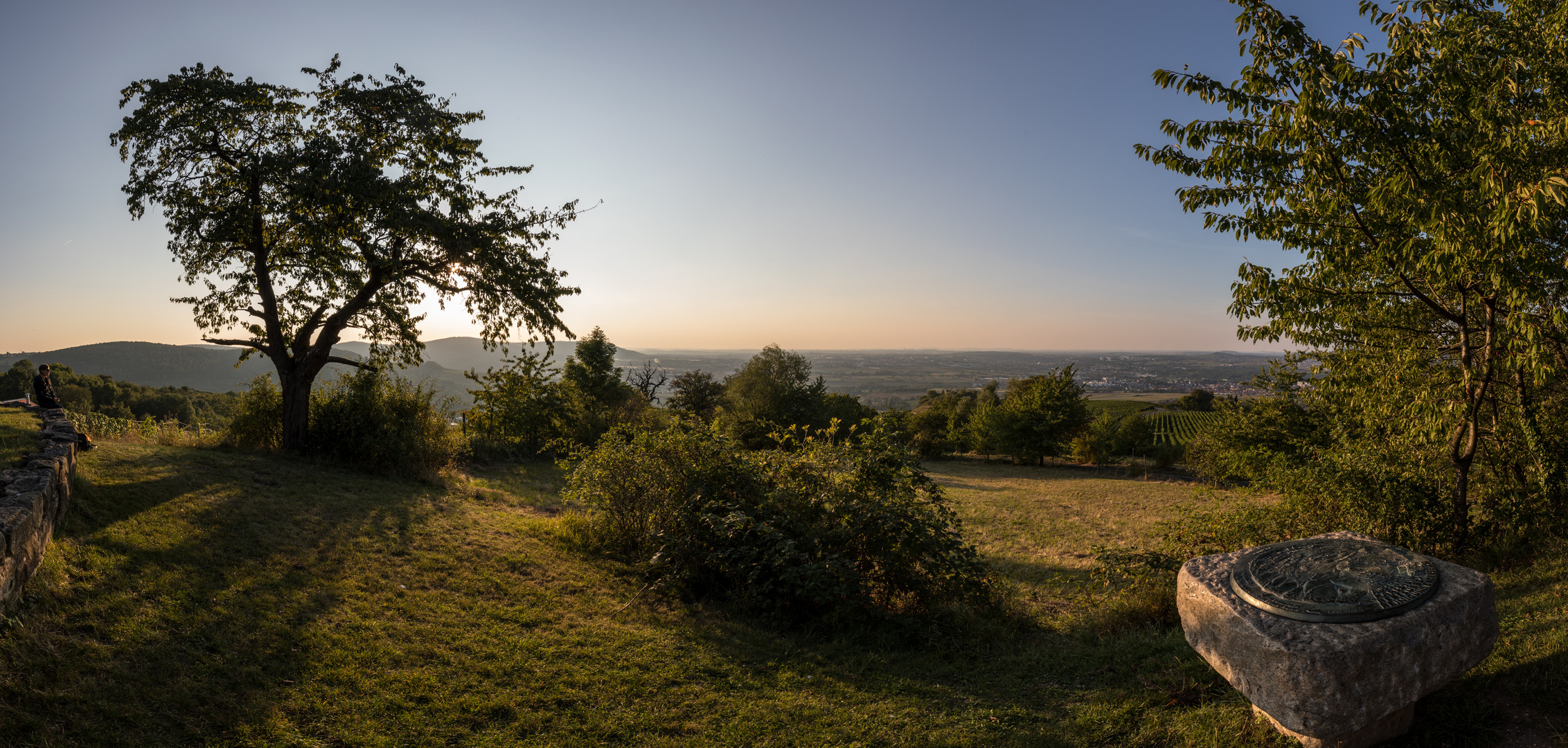 Remstal im Abendlicht