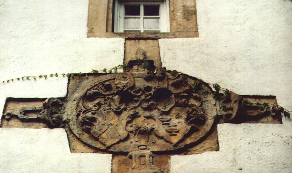 Renaissance in Bielefeld: Allianzwappen (1585)