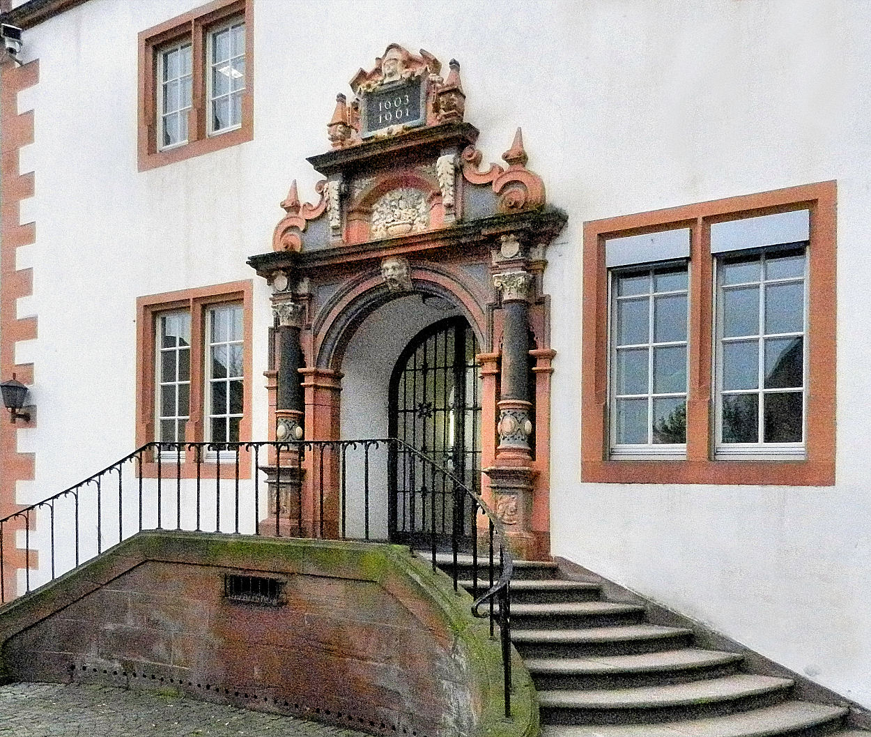 Renaissance-Portal in Mainz