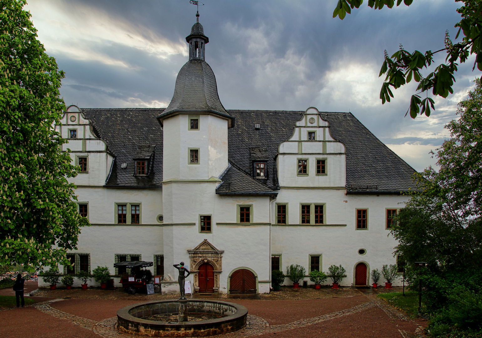 Renaissanceschloss in Dornburg