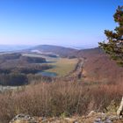 Renaturierung - Blick auf den alten Verlauf der A 5 bei Eisenach