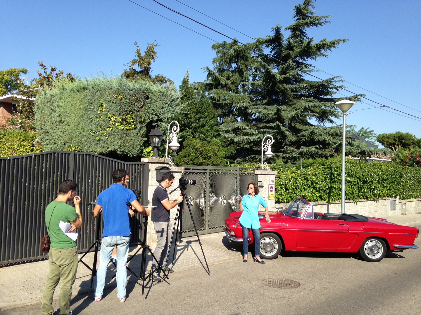 Renault Caravelle en acción