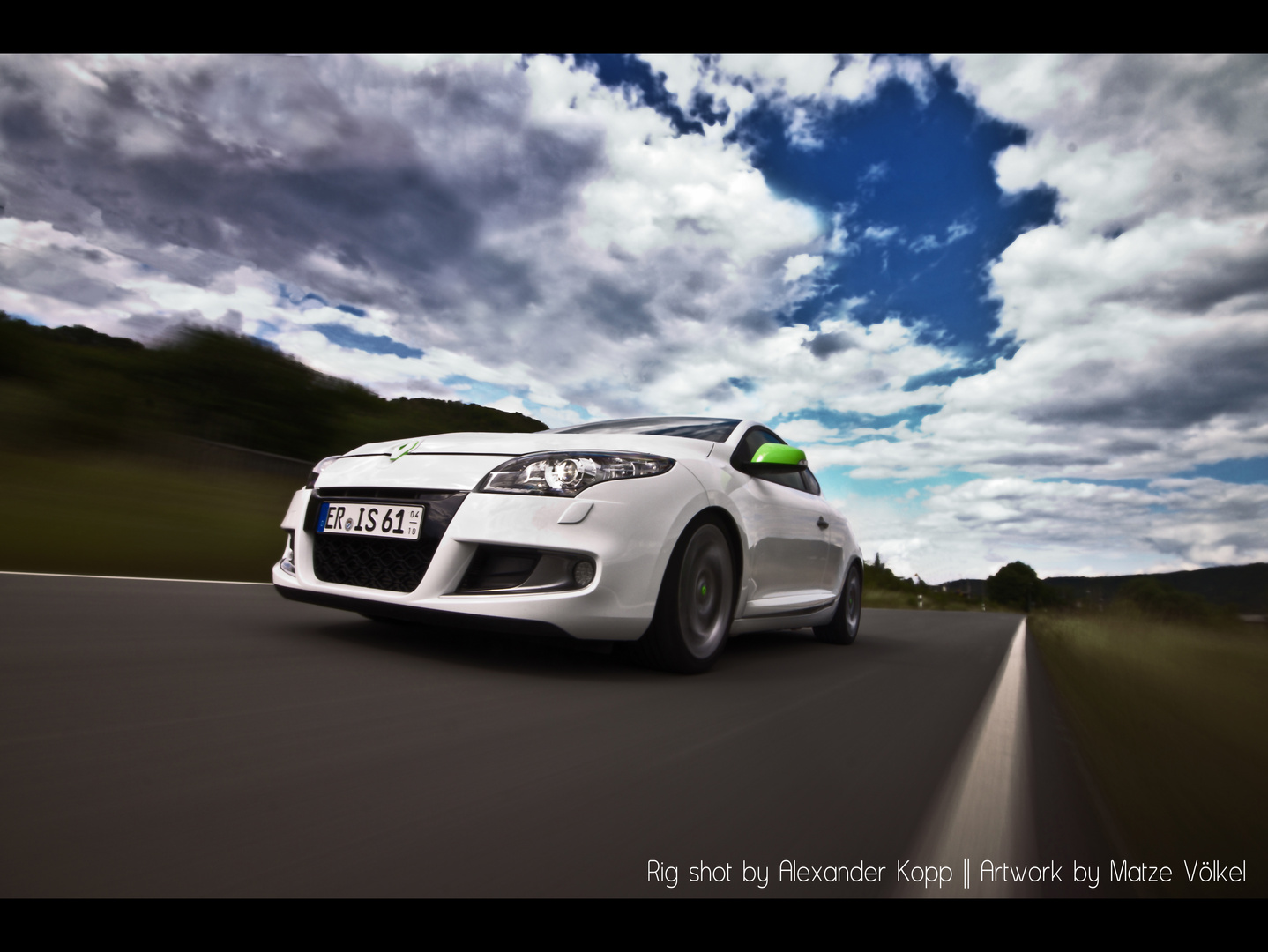 Renault Megane GT Rig shot