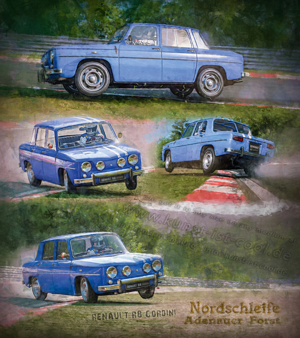 Renaut R8 Gordini Adenauer Forst (Nordschleife)