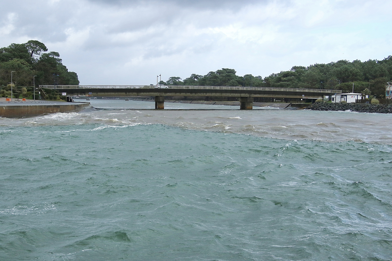 rencontre de l'eau douce et de l'eau salée !