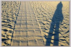 rencontre sur la plage entre vasarely et giacometti...