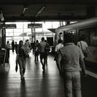 Rencontre sur un quai de gare