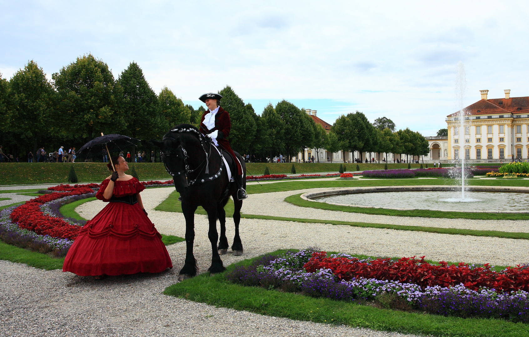 Rendezvous im Schloßpark