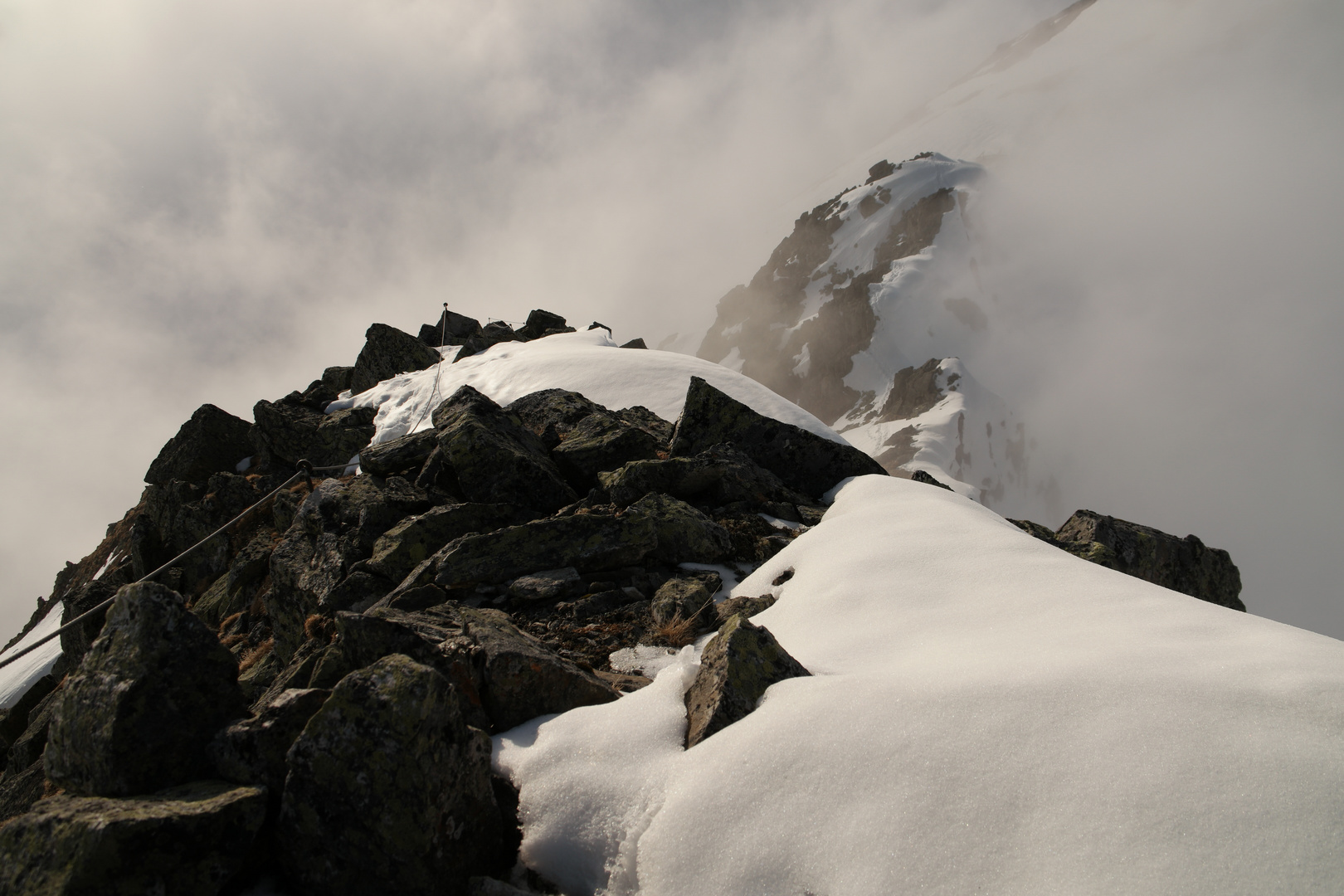 Rendlspitze (2816m) Nordwestgrat I - Aufstieg