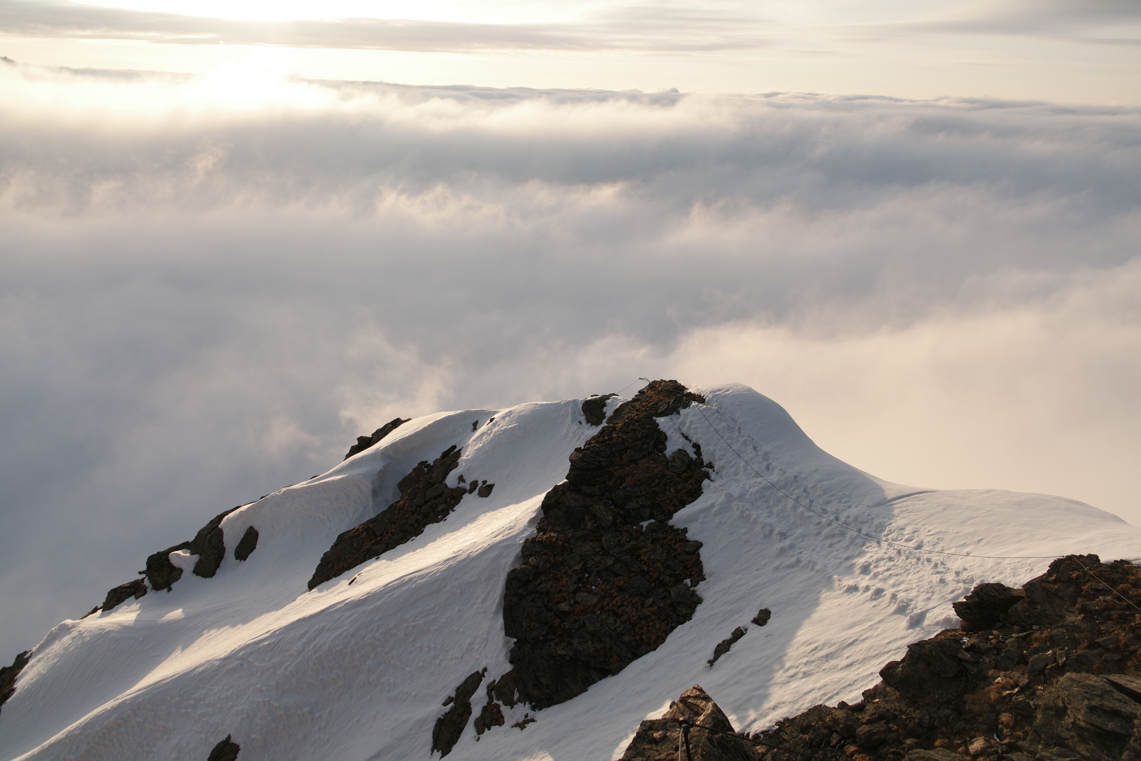 Rendlspitze (2816m) Nordwestgrat V - Aufstieg