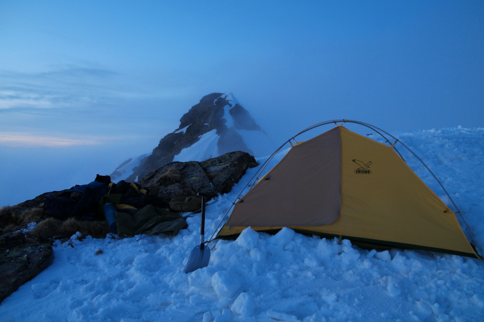 Rendlspitze (2816m) Nordwestgrat VII - Biwak für die Nacht