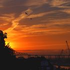 Rendsburg at sunrise