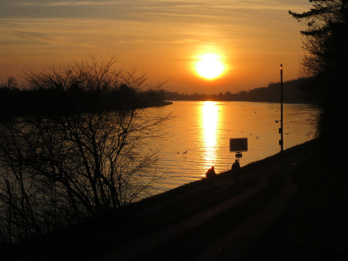 Rendsburg, Nord-Ostsee-Kanal zwiscnen Kreishafen und Gerhardshain