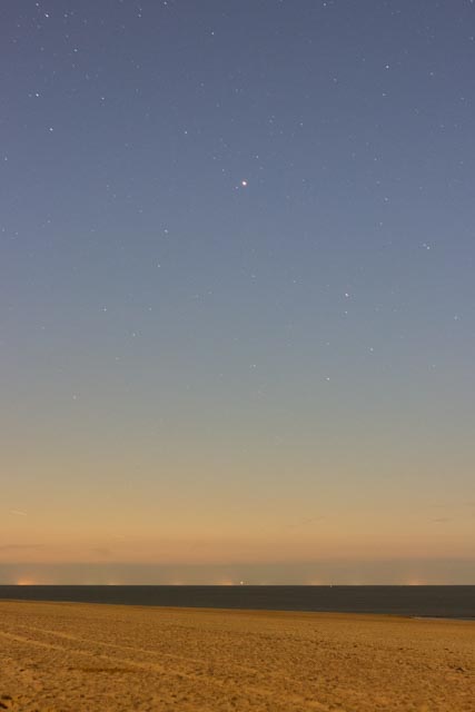 Renesse Beach at Night