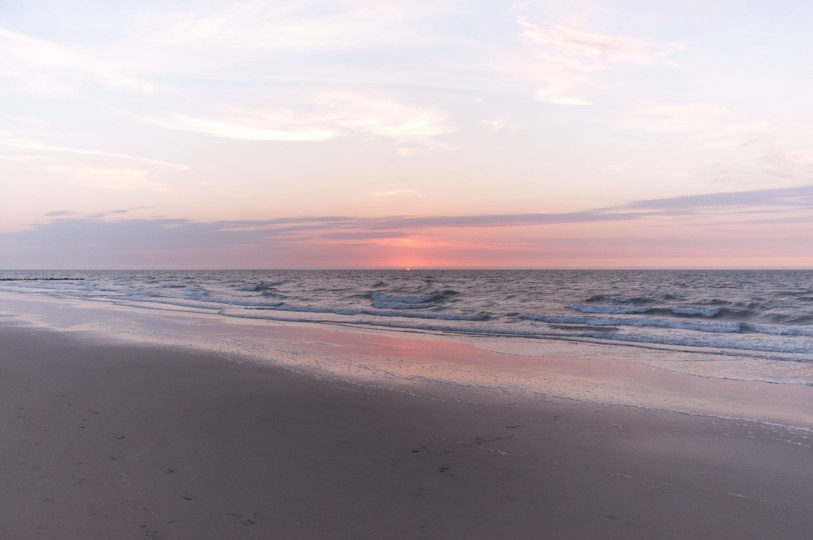 Renesse bei Dämmerung