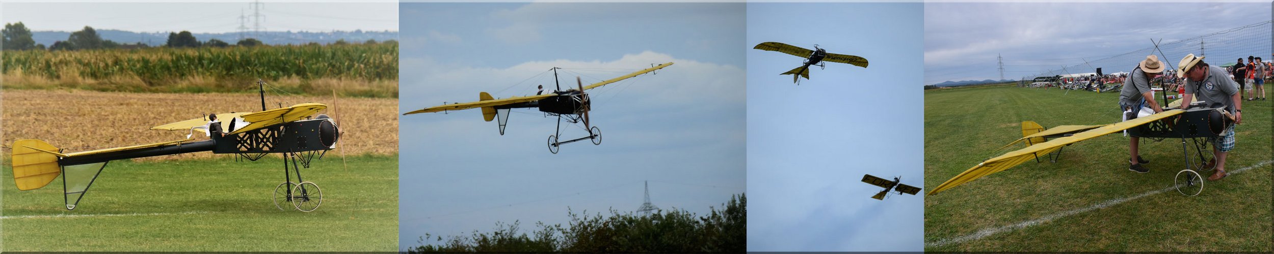 Renneindecker mit Verschwindefahrwerk