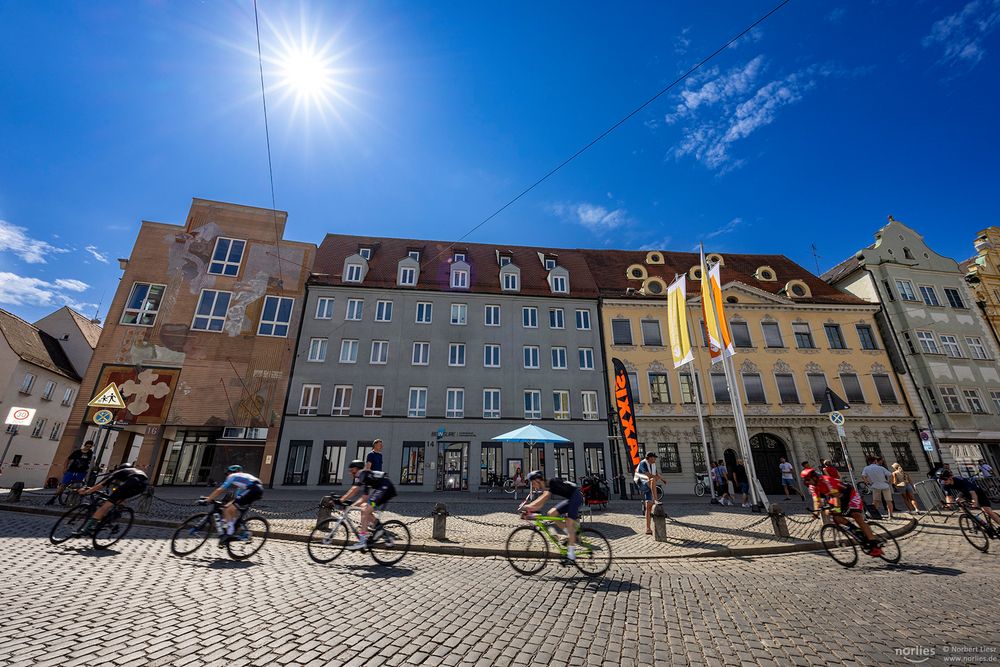 Rennen am Ulrichsplatz