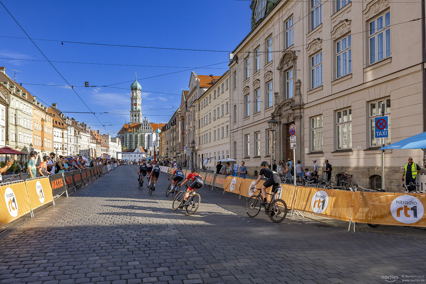 Rennen in der Maxstraße