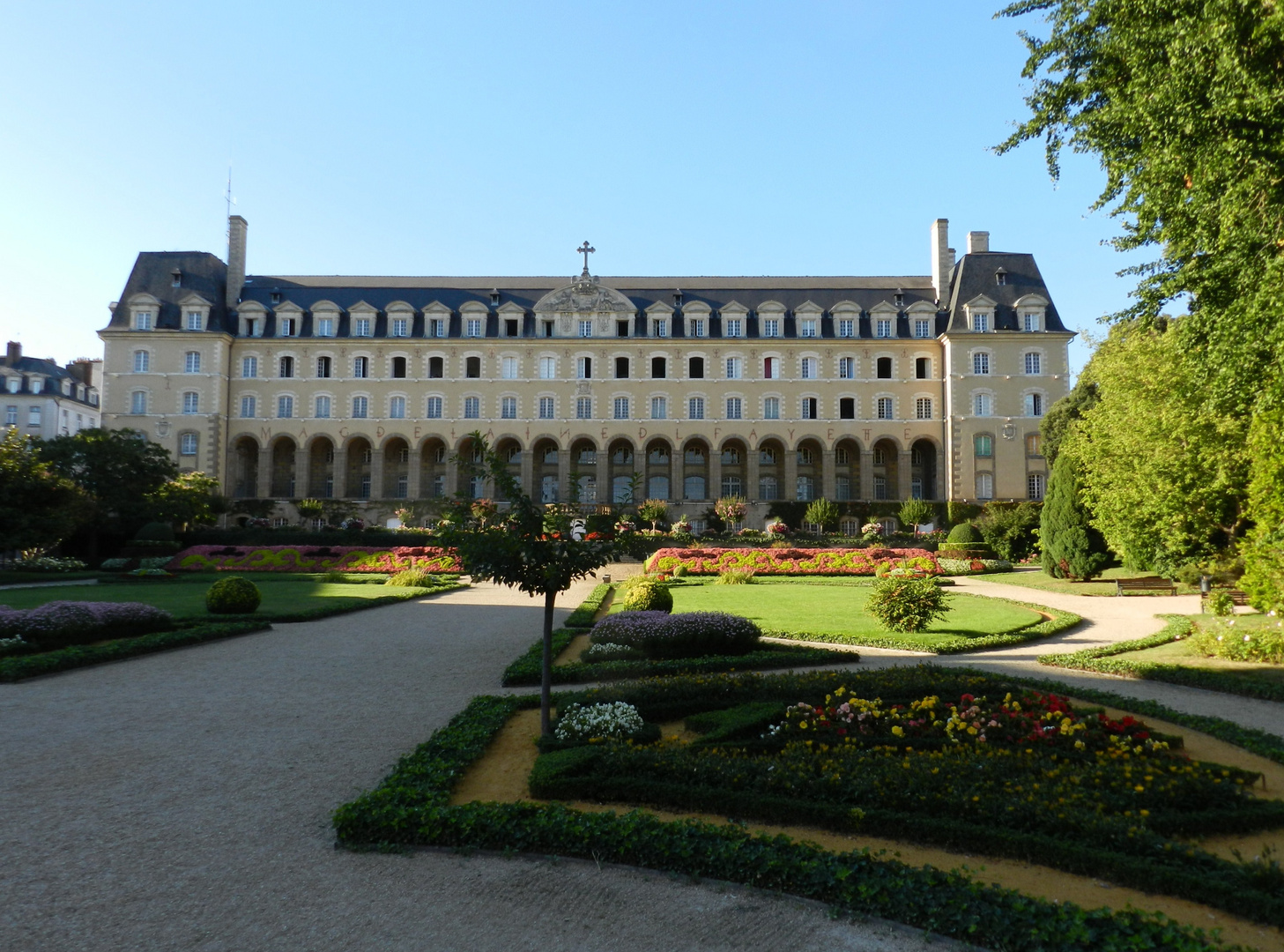 Rennes, jardin saint georges !