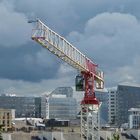 Rennes: la gare neuve par gros temps