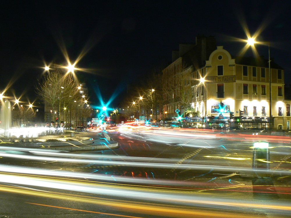 Rennes la nuit