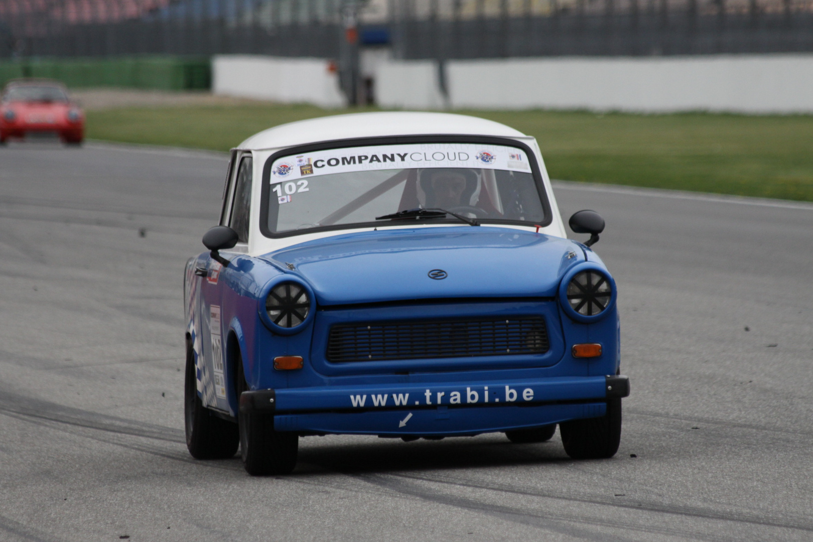 Rennpappe auf dem Hockenheimring