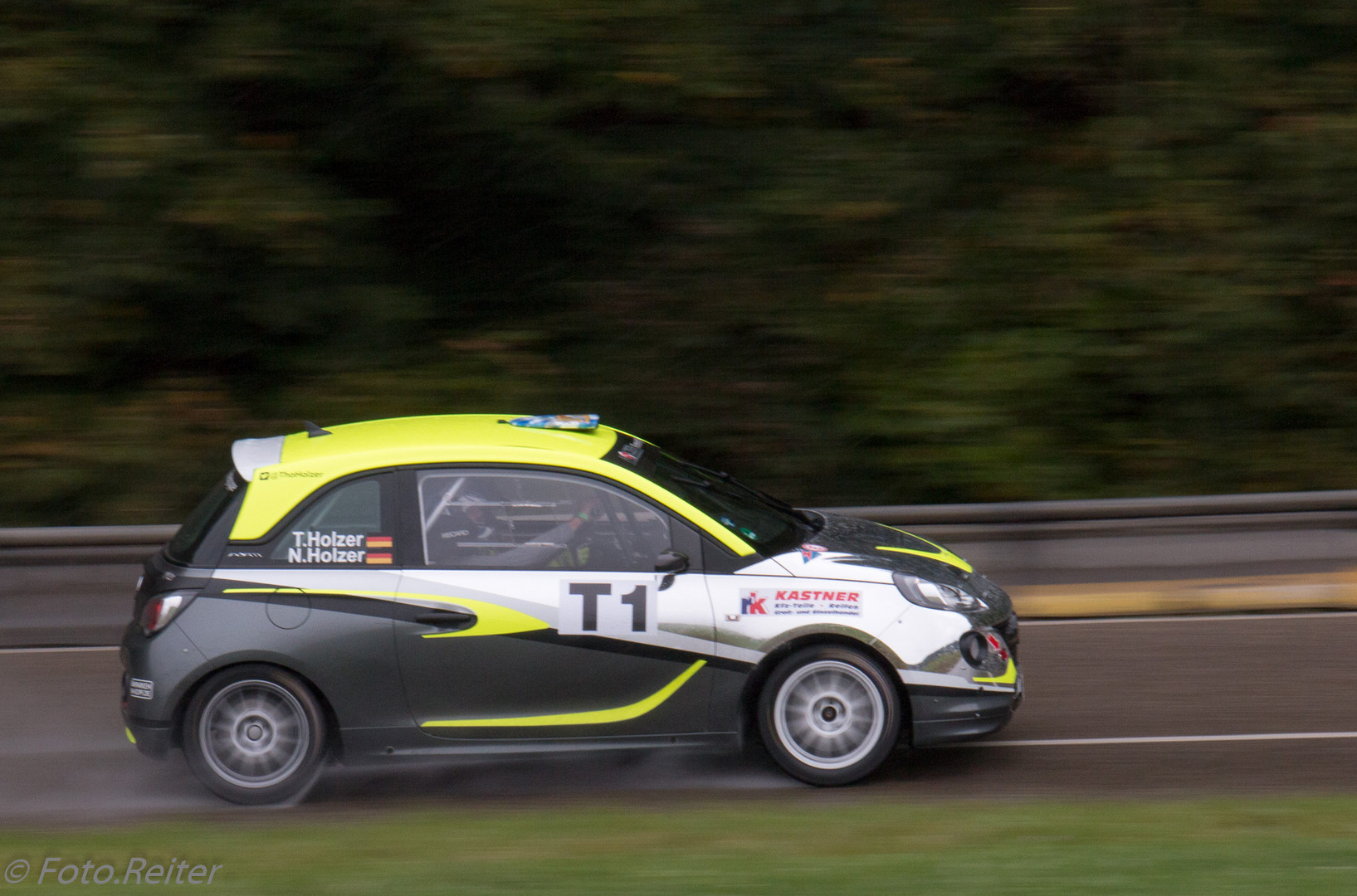 Renntaxi vom Bergrennen in Mickhausen