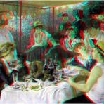 Renoir: Das Frühstück der Ruderer (3D+MPO-Link)