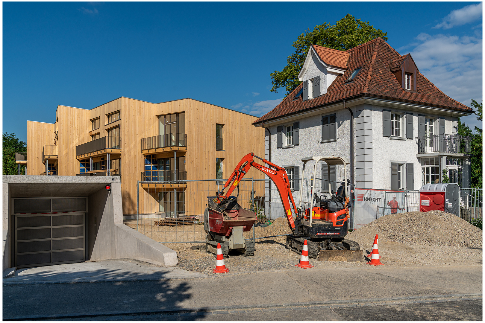 Renovation und Neubau