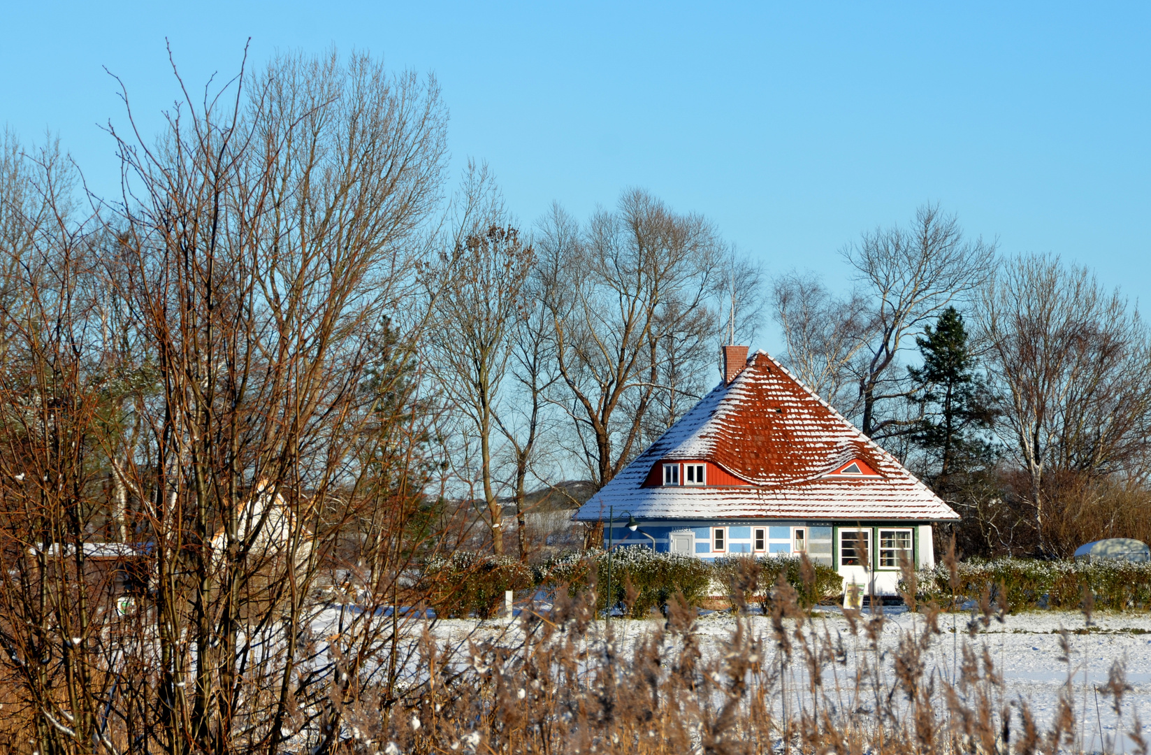 Renoviert Asta Nielsen Haus