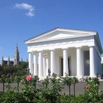 ...renovierter Theseustempel im Volksgarten Wien...