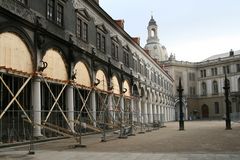 Renovierung Schlosshof in Dresden