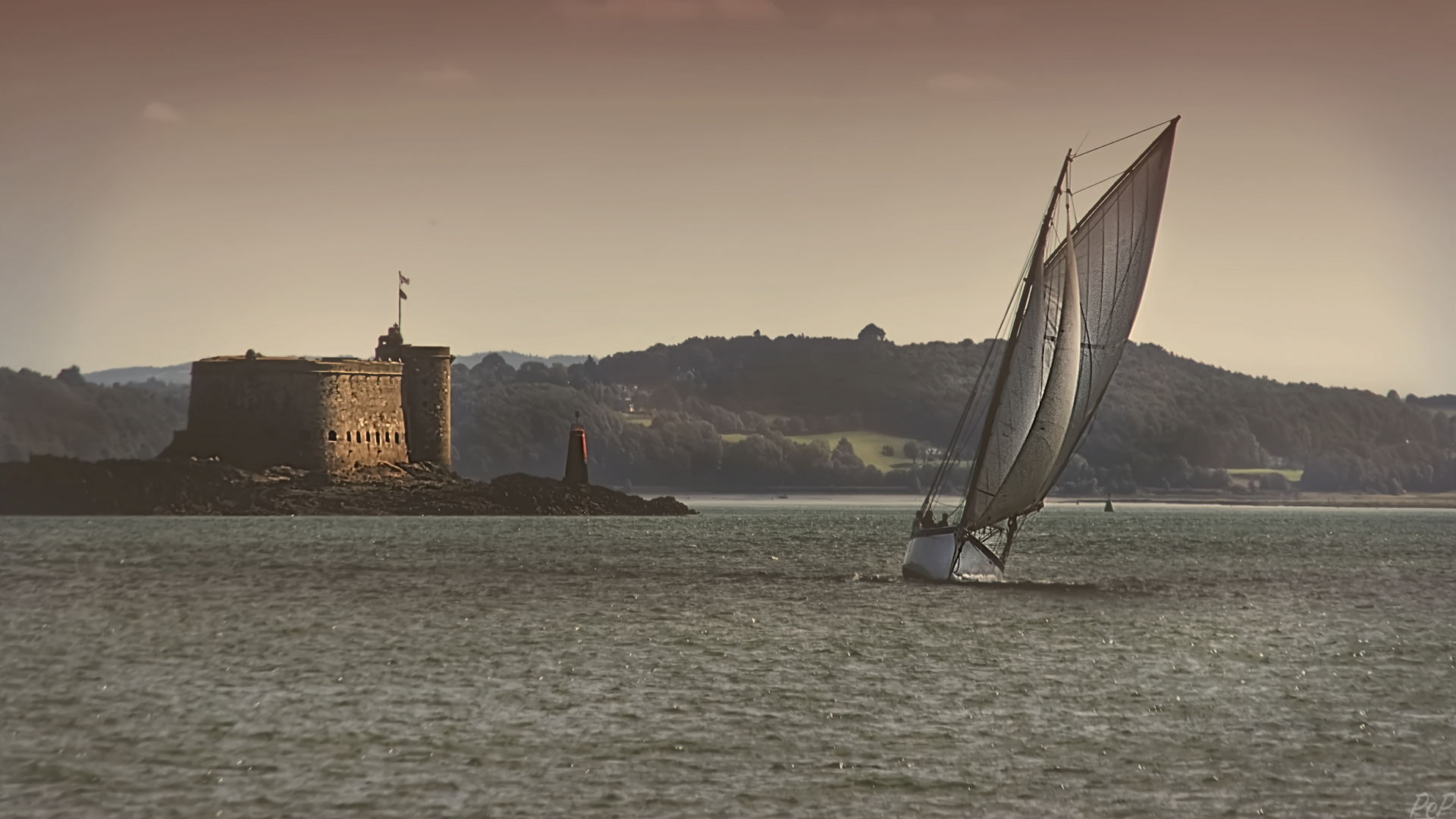 Rentrée au port