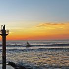 Rentrée au port un soir d'octobre à Capbreton