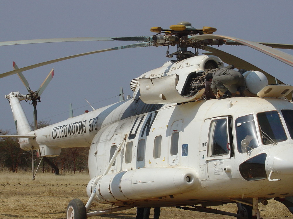 Repairs in the middle of South Darfur