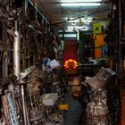 Reparaturwerkstatt in Bangkoks Chinatown