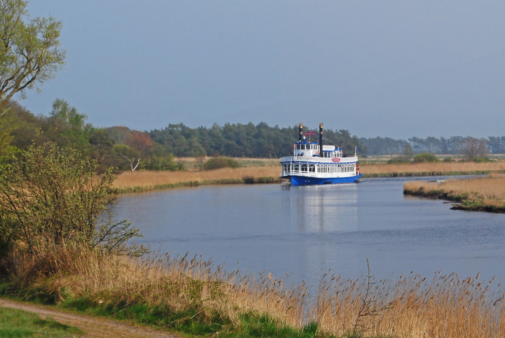 Replik mit Mississippi-Flair am Darß-Bodden bei Zingst