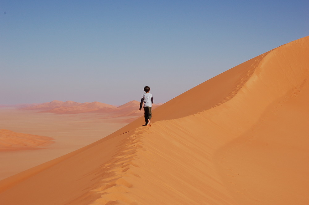 reportage on the desert