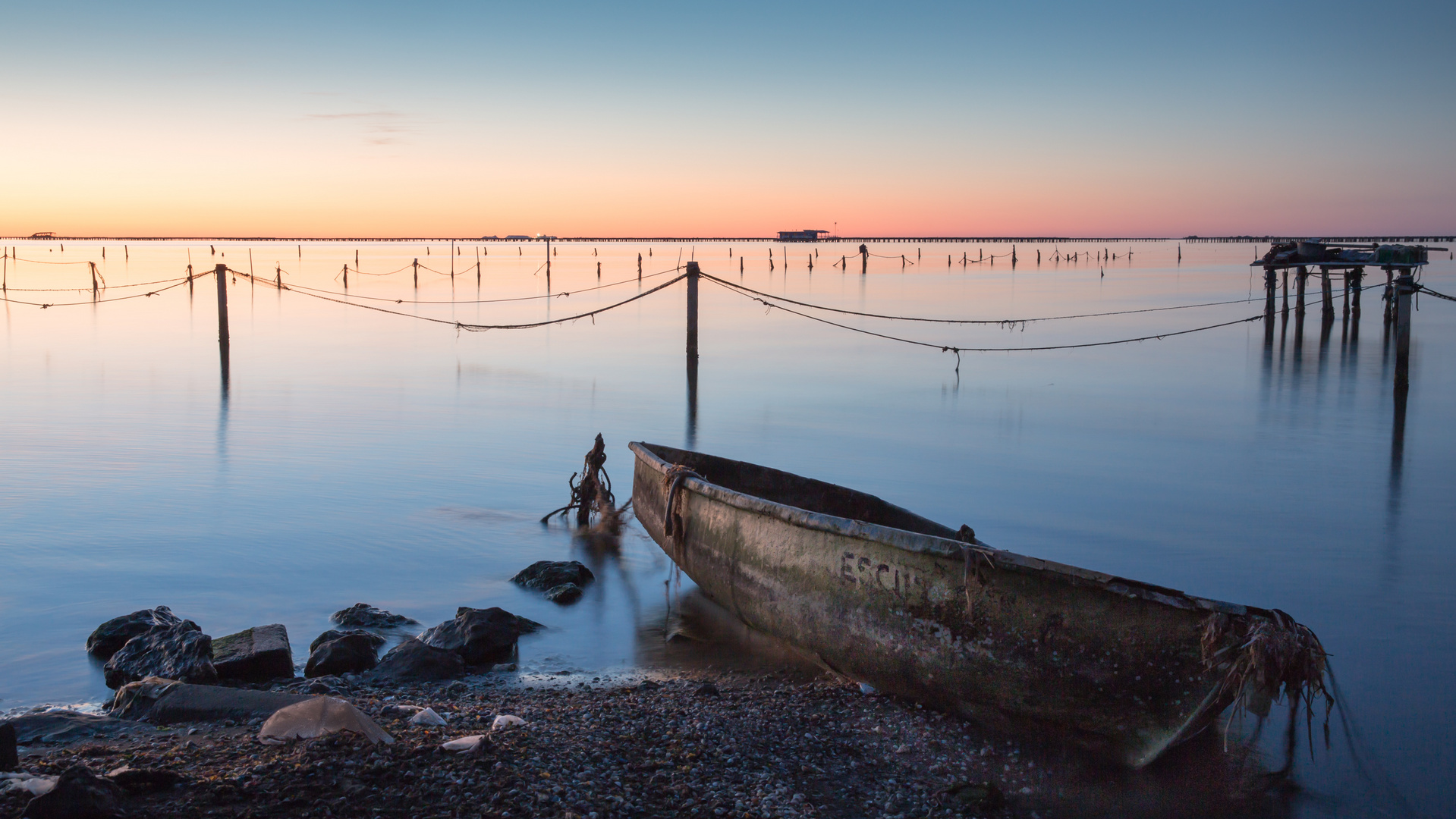 Repos en el delta de l'Ebre