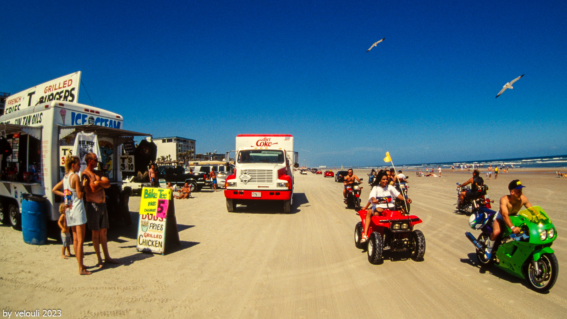 Repost: am Strand von Daytona Beach