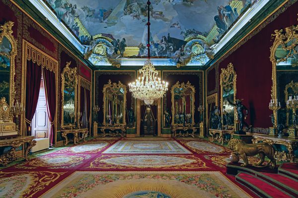 Repräsentationsraum Palacio Real Madrid